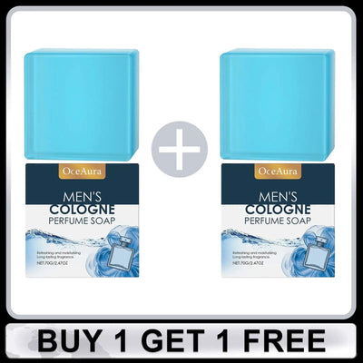 Bath Soap for Men Long Lasting Fragrance Even Skin Tone Oil Control Deep Cleansing Pores Shrinking Eliminate Odor Exfoliate Soap