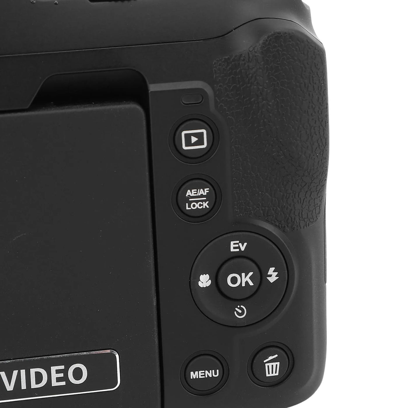 Digital Zoom Camera 4K 72MP HD Digital Video Camera Slow Motion Image Stabilization Time Lapse with Telescopic Lens for Travel