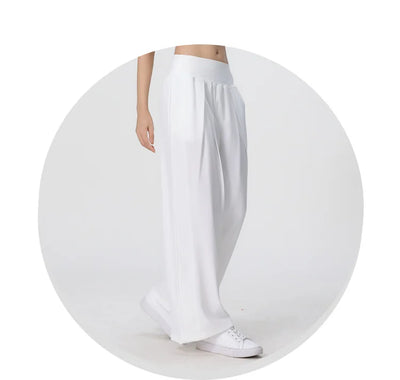 Women Wide Leg Pants Loose Fitness Yoga Pants 2024
