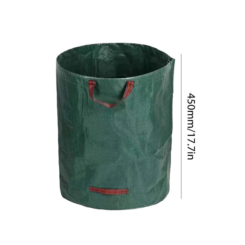 Garden Waste Bag 500L Large Capacity Garden Bag Reusable Waterproof Leaf Sack Weed Trash Can Container for Yard Leaf Storage Bag