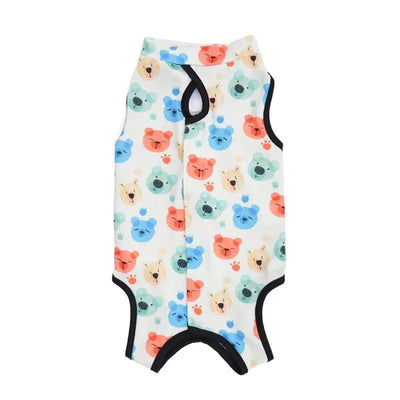 Cat Weaning Suit Pet Care Clothes Small Dogs Cat Sterilization Jumpsuit Anti-licking Surgery Recovery Clothing Kitten Outfits