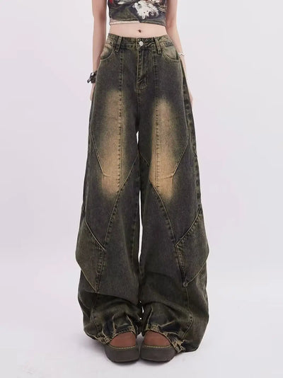 Women's Spring Autumn Cool Denim Coat Pants Two Piece Set Lady Casual Jacket Trousers Outfits 2025 New Punk Tops Jeans Suits