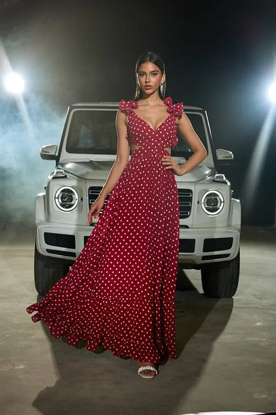Women Wedding Dresses Summer Chiffon Flower Dress Backless Cross Tie Pleated Large Swing Evening Dress Vestidos De Mujer
