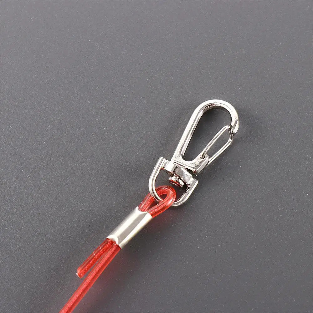 Outdoor Tools Spring Rope Elastic Rope Retractable Heavy Duty Fishing Ropes Fishing Lanyards Safety Line Anti-lost Ropes