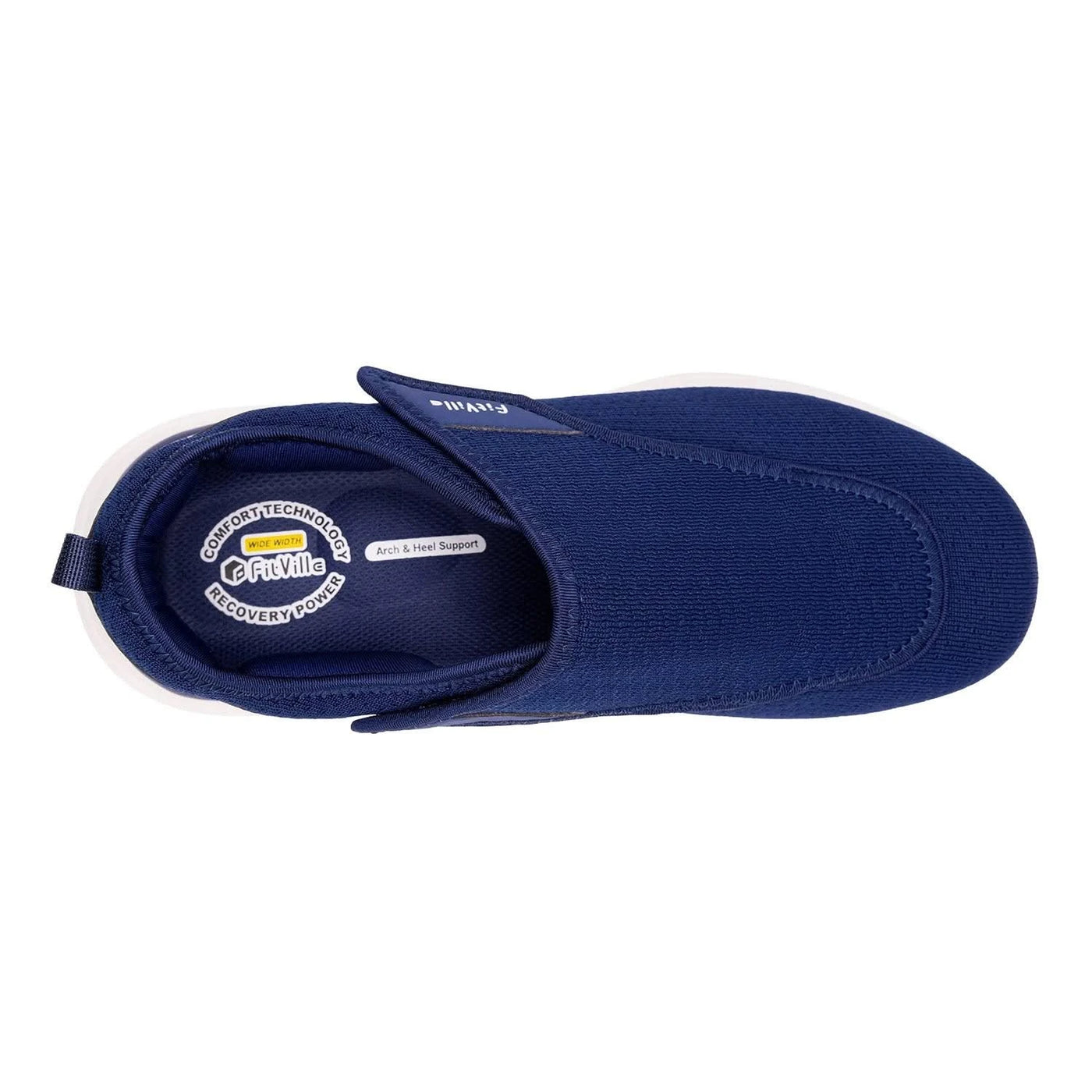 Orthopaedic Extra Wide Elderly Men's Diabetic Shoes for Swollen Feet | Adjustable Foot Pain Relief Walking Shoes