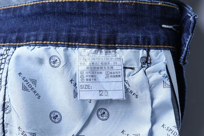 Men's Jeans Straight Leg Loose Elastic Business Casual Daily Versatile Men's Denim Pants 2025 New Outer Wear Men's Jeans Can Be Worn in All Seasons