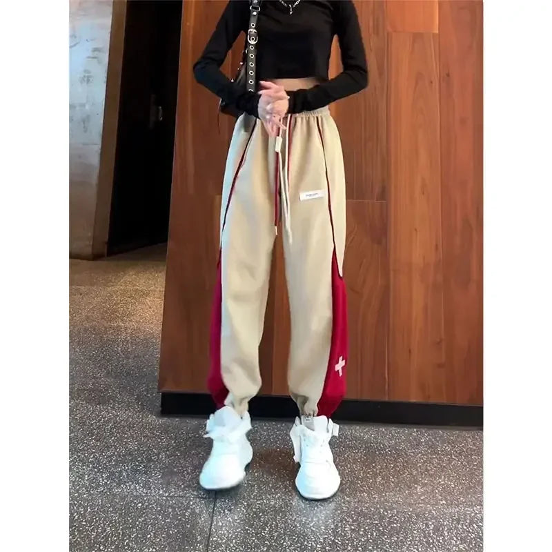 Harem Baggy with Pockets Clothes Female Pants Sweatpants Jogging Trousers for Women Joggers Loose Fitness Sports G Original 90s