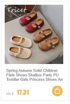 Children Soft Hook Loop Non Slip Flat Shoes |Spring Autumn Kids | Ruffles Toddler Girls Princess Shoes