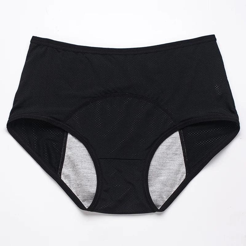 Leak Proof Menstrual Panties Women Underwear Period Cotton Waterproof Briefs Plus Size Female Physiological Breathable Pants
