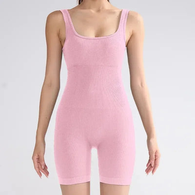 Women's Summer Yoga Jumpsuit – Sexy Fitness Suit Without Awkward Lines, Including Leggings, Roupas Femininas for Workouts