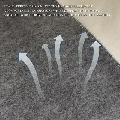 Sauna Hat Felt Bath Cap Reusable Shower Hat Breathable Bathroom Caps Sauna Room Household Bathing Hair Cover Gray White Six