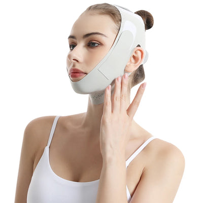 Reusable Face Slimming Bandage V Line Face Shaper Chin Cheek Lift Up Belt Facial Massage Strap Face Lifting Skin Care Tools