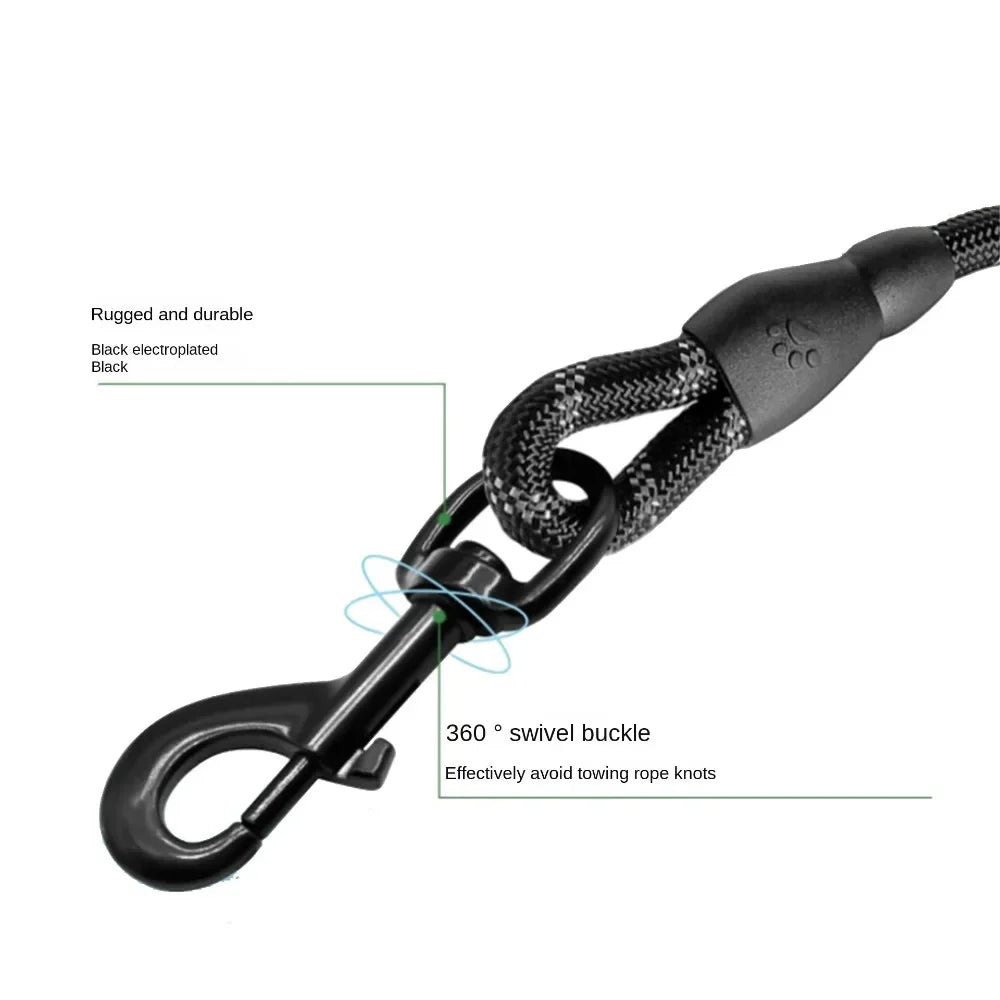 Comfortable Short Training Dog Leash Soft Heavy Duty Dog Lead Strong Durable Pet Leashes Dog
