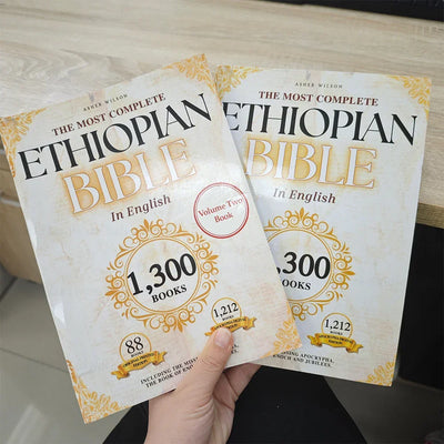 THE MOST COMPLETE ETHIOPIAN BIBLE In English, Containing 1,300 Books with 88 New Additions and Missing Apocrypha, Book of Enoch