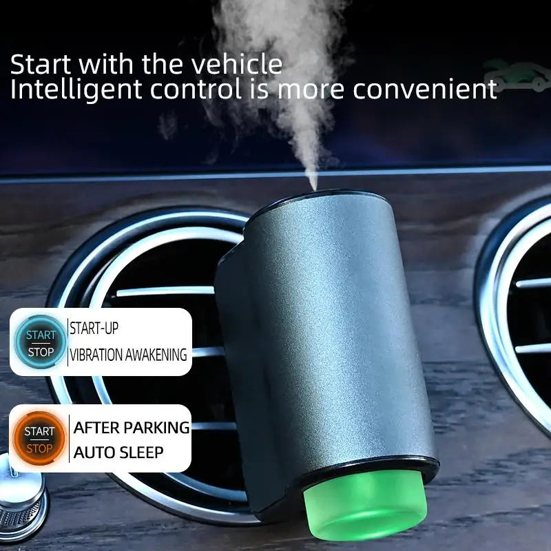 Car Air Vent Humidifier Aroma Humidifier Essential Oil Diffuser Auto Electric Air Diffuser Aroma Cars Air Freshener Perfume