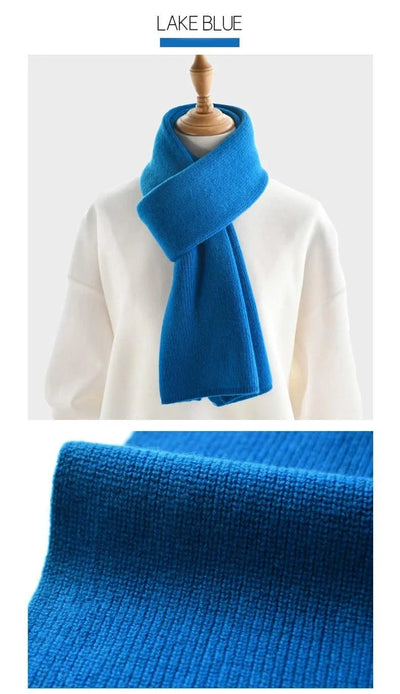 cashmere knitted scarves women or men kids children