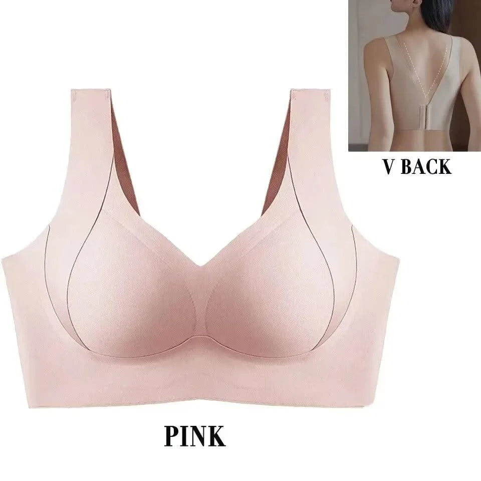 Full Coverage Bras For Women Hide Back Fat T-shirt Bra Plus Size Seamless Daily Underwear Plus Size