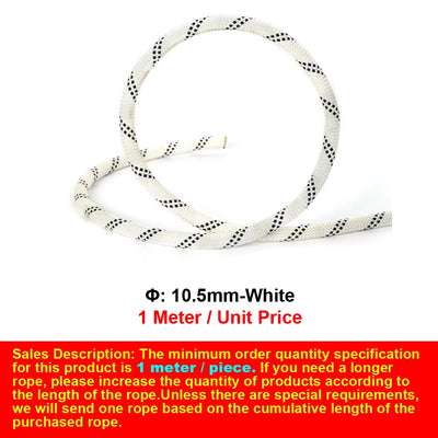 Φ:9mm-14mm,Static Ropes For Outdoor Climbing, High-Altitude Operation, Rapid Descent, Safety Rope, Various Specifications,P738