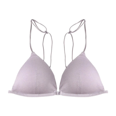 Breathable Triangle Bras for Women Beauty Back Push-up Wireless Bra Thin Strape Lingerie French Style Bra Girls