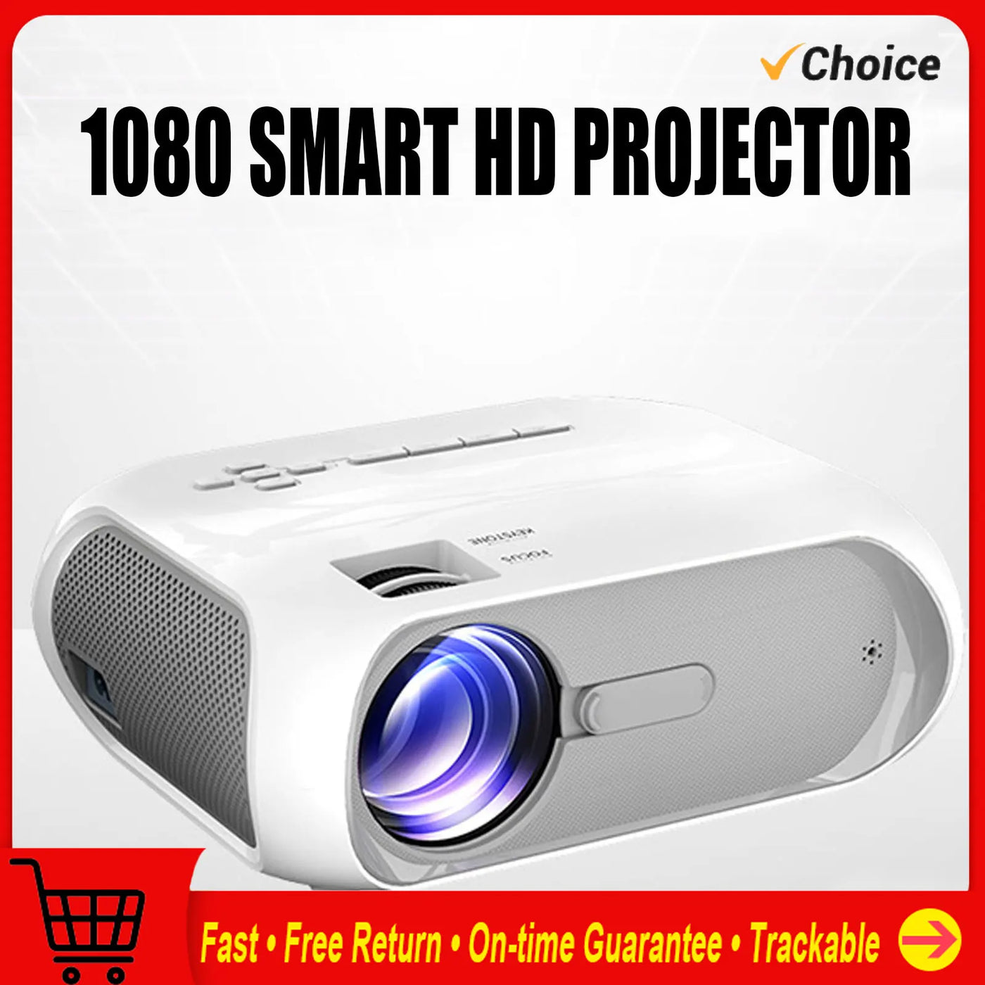 T9 HD Projector Home Portable Mini Mobile Phone Projector 4K Home Theater Android Same Screen Version Mobile Phone Screen