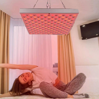 45W Red LED Light Therapy Panel, Deep Red 660nm and Near Infrared 850nm LED Light Therapy Combo