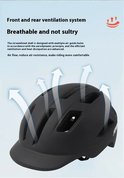 Outdoor Sports Cycling Safety Helmet Baseball Cap Hat for Motorcycle Bike Scooter Mountain Road Bike Helmet for Men Women