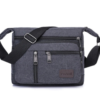 Men Canvas Shoulder Bags Casual Tote Travel Men's Crossbody Bag Luxury Messenger Bags Fashion High Quality Handbag