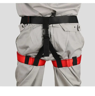 Professional Outdoor Harness Rock Climbing Half-Body Harnesses Waist Support Safety Belt Aerial Survival Mountain Tools