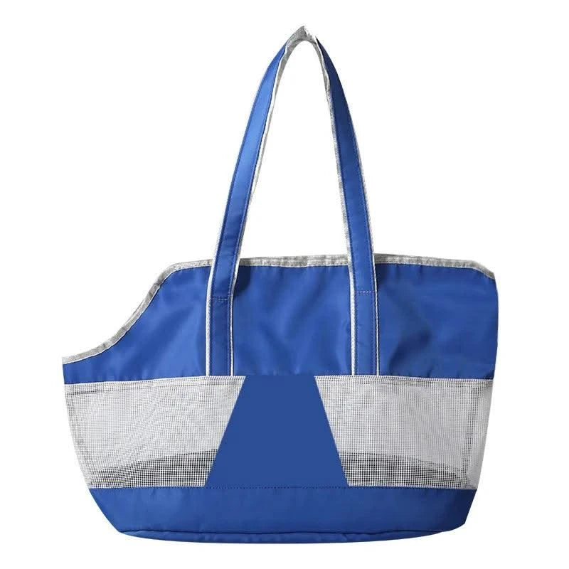 Small Dog Accessories Single-shoulder Portable Bag Pet Carrying Handbag Cat  Tote Travel Foldable Mesh Carriers Tote Car Cover