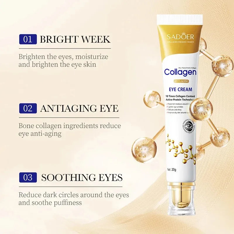 SADOER Collagen Skin Care Serie Collagen Facial Mask Moisturizing Anti-aging Repair Brightening Skin Facial Mask Facial Skincare