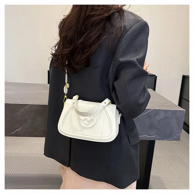 2025 Designer Handbag for Women - Premium Textured Shoulder Bag, Fashionable Crossbody & Top Handle Tote for Work & Daily