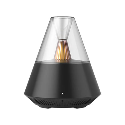 Air humidifier with night light and remote control. USB-powered small spray humidifier for home and office air purification