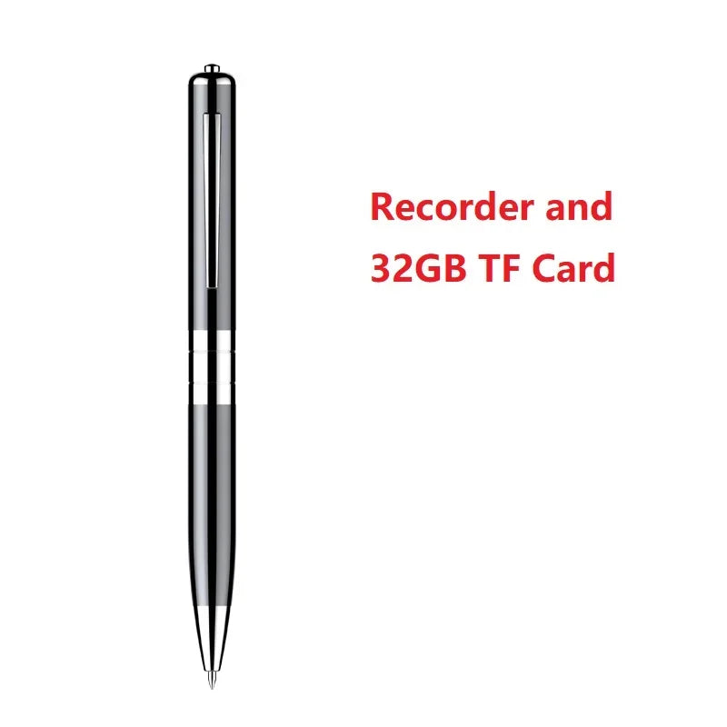 Portable Mini Digital Voice Recorder Sound Dictaphone Voice Activated Noise Reduction Recording Pen Long Time Audio Recorder