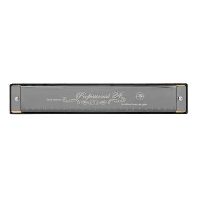 24 Holes Harmonica Key of C Tremolo Suzuki Harmonica Double-side Tremolo Harmonica Beginner Metal Instruments Children's Gifts