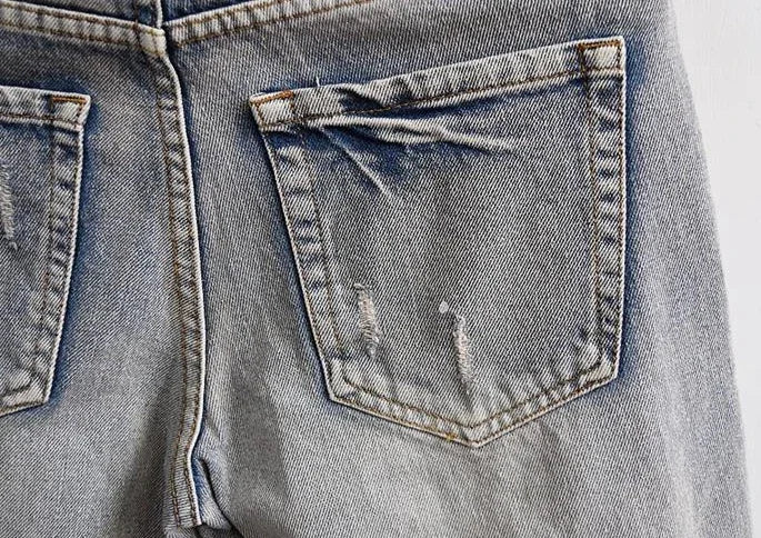 Man Denim Shorts Camouflage Hip Hop Graphic Short Jeans Pants for Men Original Distressed Thin New in Rude Streetwear Designer