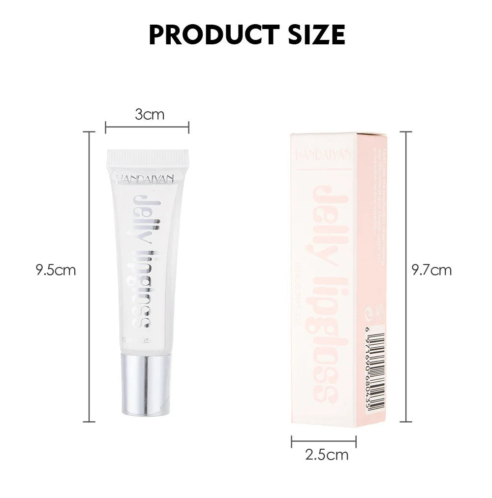Candy Shades Moisturizing Lip Gloss Lip Oil Makeup Shinny Nutritious Liquid Lip Glosses Cherry Jelly Oil Clear Lipgloss