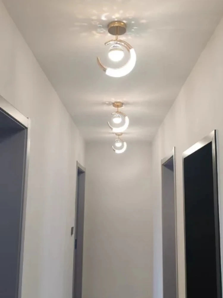 Home decor corridor ceiling light star chandelier modern living room bedroom bedside chandelier bar atmosphere decor chandelier