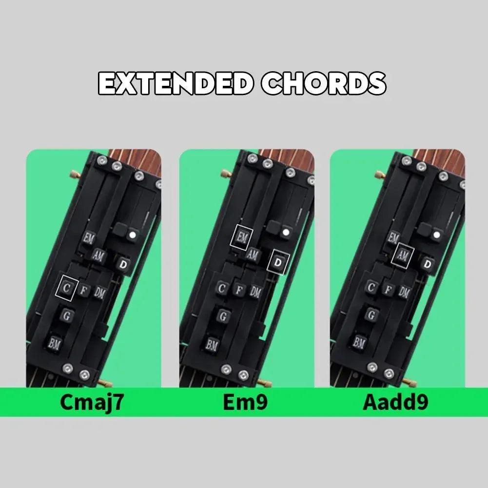 Guitar Auxiliary Artifact Folk Guitar Playing And Singing Chord Practice Automatic Transmission One Key Chord Player