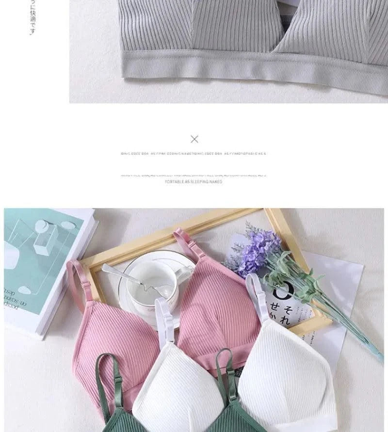 Women Yoga Sports Bras Triangle Cup Underwear