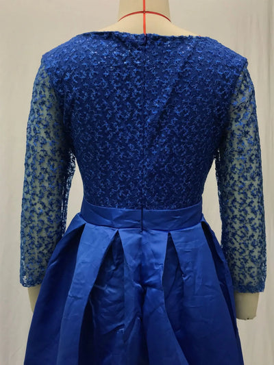 Women's Elegant Evening Party Dresses Luxury Fashionable Long Dresses Trailing Evening Dresses Solid Color Floor-Length Dresses