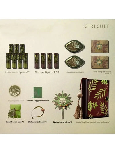Girlcult Makeup Set All In Make Up Gift Box Lipstick Eye Shadow Face Palette Kit