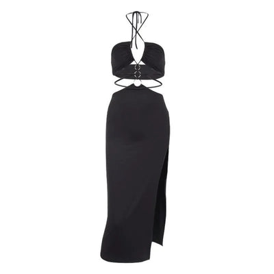 Y2k Summer midriff Baring Elegant Sexy Long Sleeve Ruched Bodycon Dress Women Maxi Dresses Skinny Stretchy Party Vestidos