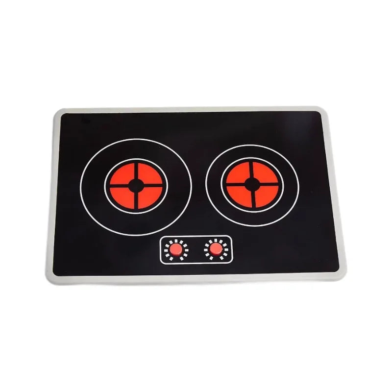 Kitchen accessories quality toy simulation induction cooker wooden kitchen sound and light electric toys