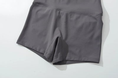 Women Sports Biker Shorts Women Naked Feeling High Waist Yoga Shorts Push Up Fitness Leggings Tummy Control Yoga Slim Shorts