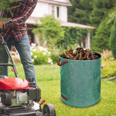 Garden Waste Bag 500L Large Capacity Garden Bag Reusable Waterproof Leaf Sack Weed Trash Can Container for Yard Leaf Storage Bag