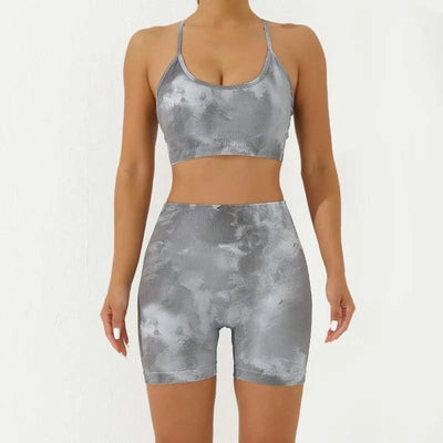 Women's Fitness Clothing Gym Sport Outfit for Woman Sweatsuit Lady Sets Womens Clothes Gym Women 2 Piece Set Outfit Sports Bra