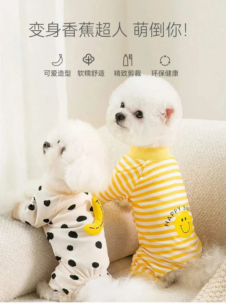 Cat Clothes Warm Home Clothes Cute Style Four-Legged Air-Conditioned Suit Kitten Puppy Teddy Pet Cat Clothes