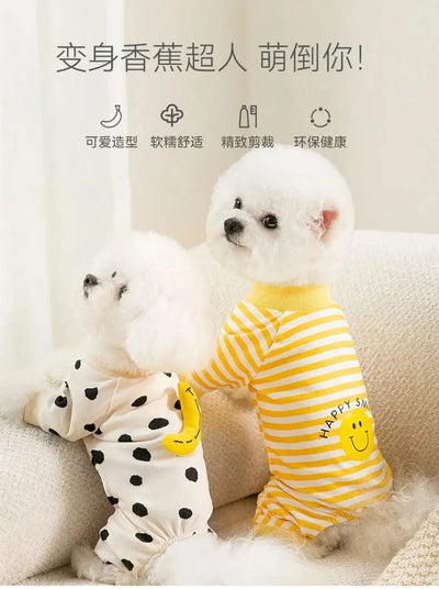 Cat Clothes Warm Home Clothes Cute Style Four-Legged Air-Conditioned Suit Kitten Puppy Teddy Pet Cat Clothes