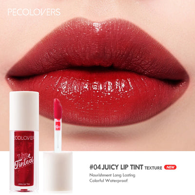 Girlish & Juicy Color Lip Tint with Moisture Essence, Long-Lasting Moisture & High Shine Plump and Pout Lip Plumper for Women
