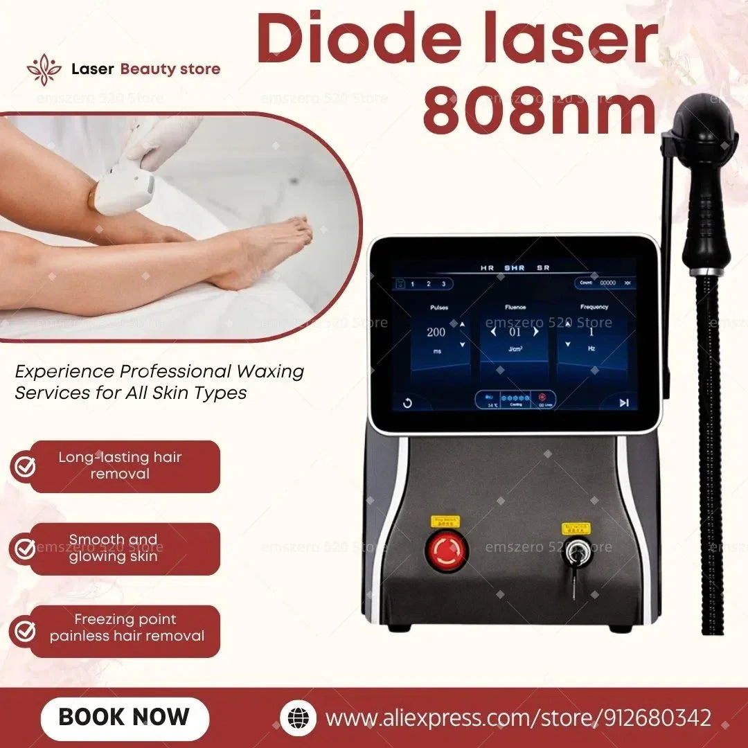 Diode Laser Hair Removal Device Uses Advanced Laser Technology to Accurately Remove Hair and Achieve Long-Lasting Results